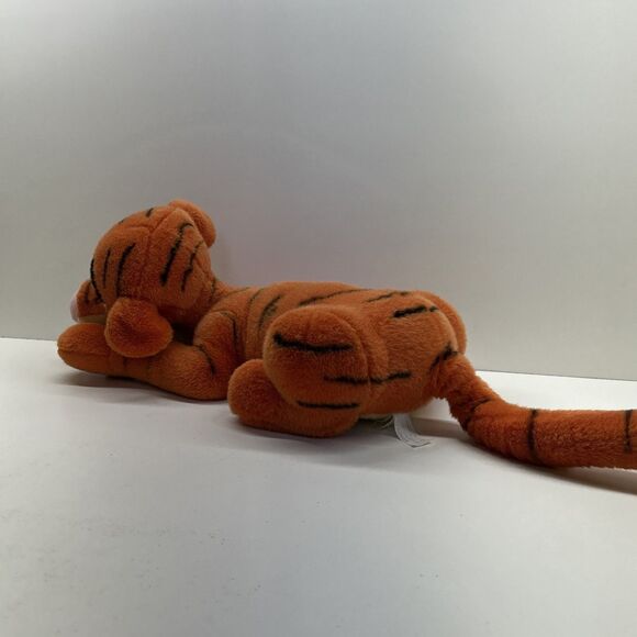 Vintage Disney Winnie the Pooh Tigger Lying Down Plush 21 Inch Original Tag - Picture 6 of 9